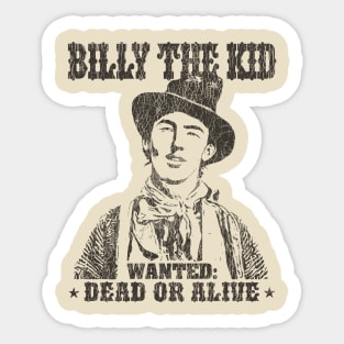 Billy The Kid Sticker